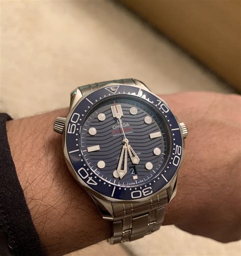 omega seamaster 300m 2018 blue